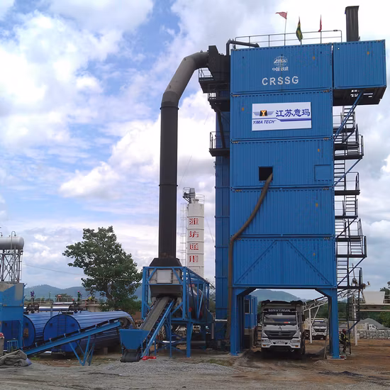 Asphalt Concrete Mixing Plant for Mixing Tower 120t/H